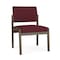 Lesro Lenox Armless Guest Chair, 22.5 in W 24.5 in L 32 in H LS1102 - alternate 1